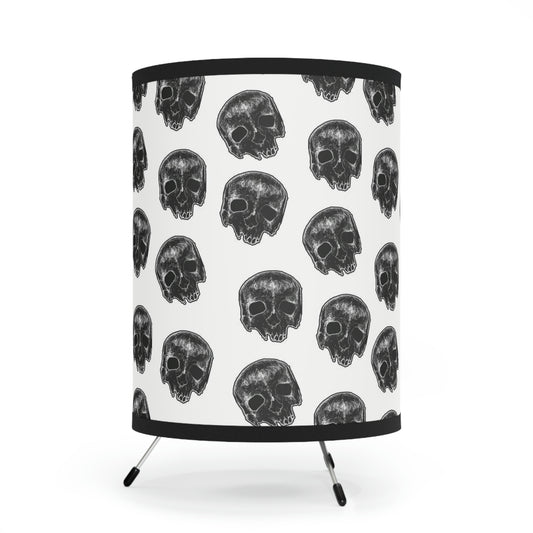 Tripod Lamp with High-Res Printed Shade, US\CA plug