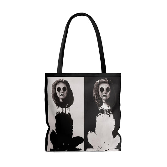 "Melancholy Felines" Painting by Kelly Kresconko Tote Bag