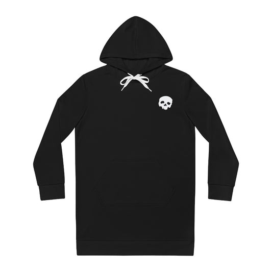 CURVY-Skull Hoodie Dress XL-2X