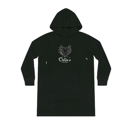 Odin's Ravens Extra long Dress Style Hoodie