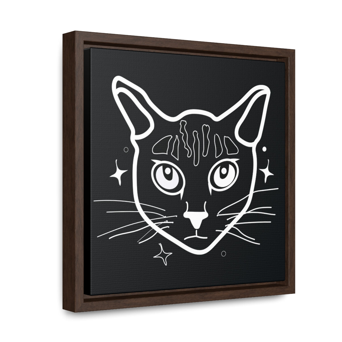 Good Kitty Gallery Canvas Wraps, Square Frame
