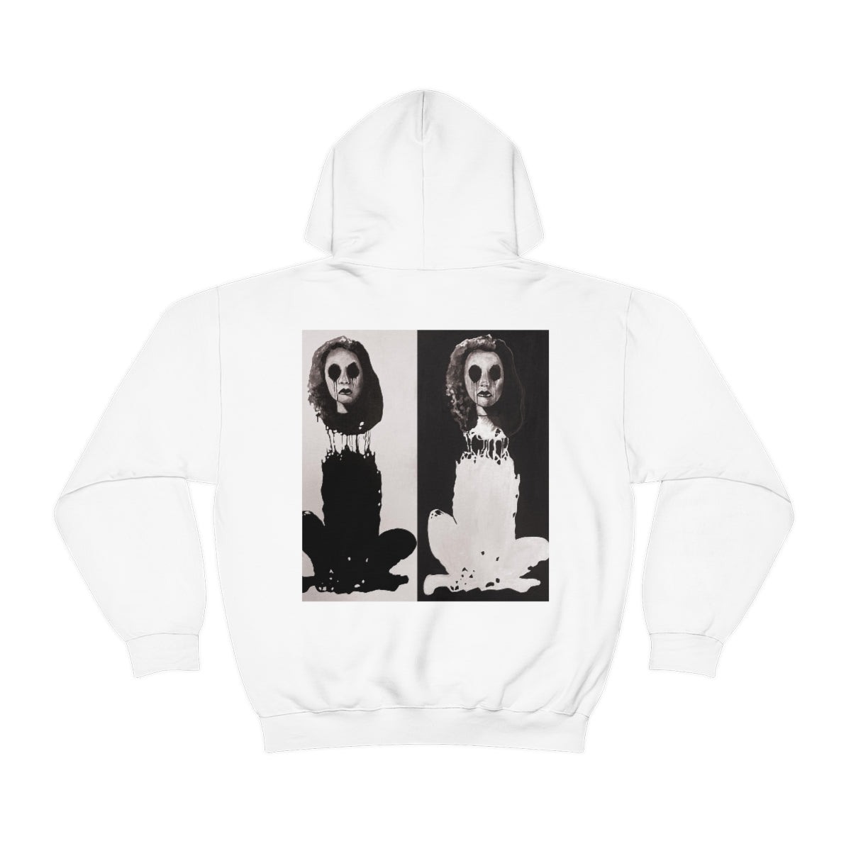 "Melancholy Felines" Unisex Heavy Blend™ Hooded Sweatshirt