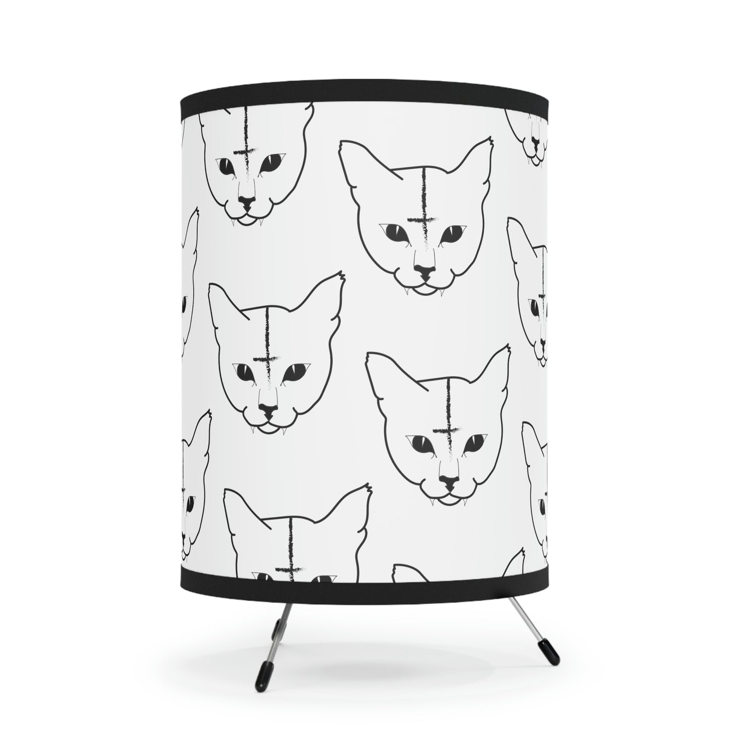 Hell O'Kitty Lamp with High-Res Printed Shade, US\CA plug