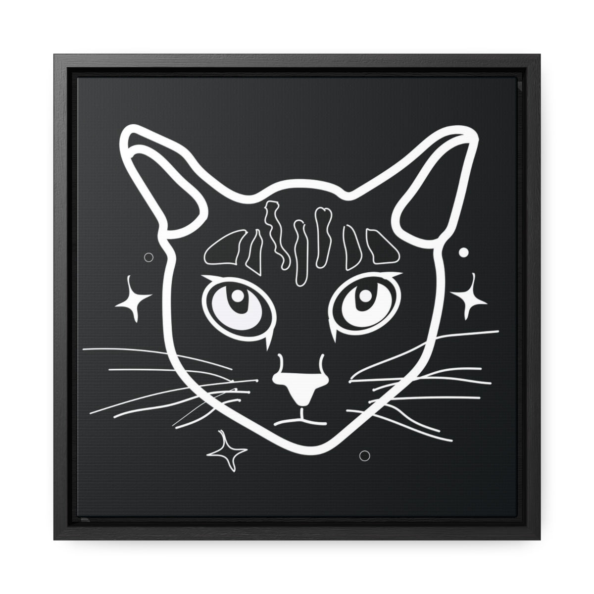 Good Kitty Gallery Canvas Wraps, Square Frame
