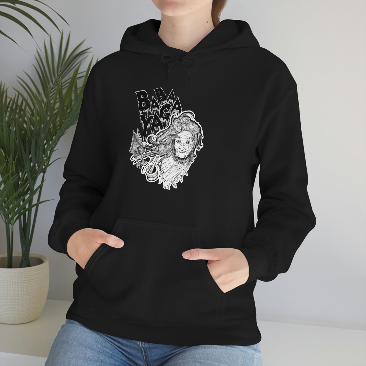 Unisex Soft Baba Yaga Hoodie