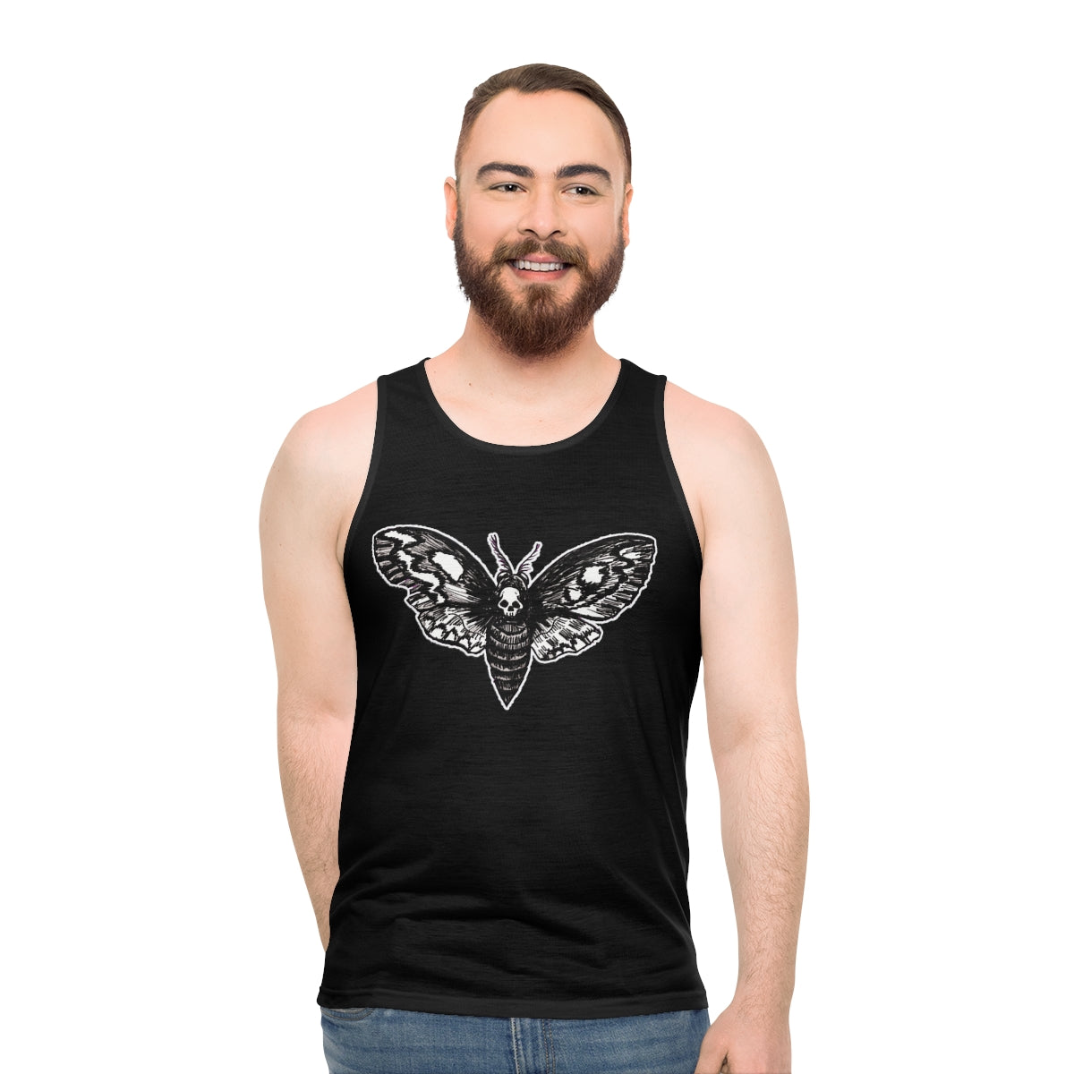 "DeathMoth" by Kelly Kresconko Tank Top PLUS SIZE UNISEX