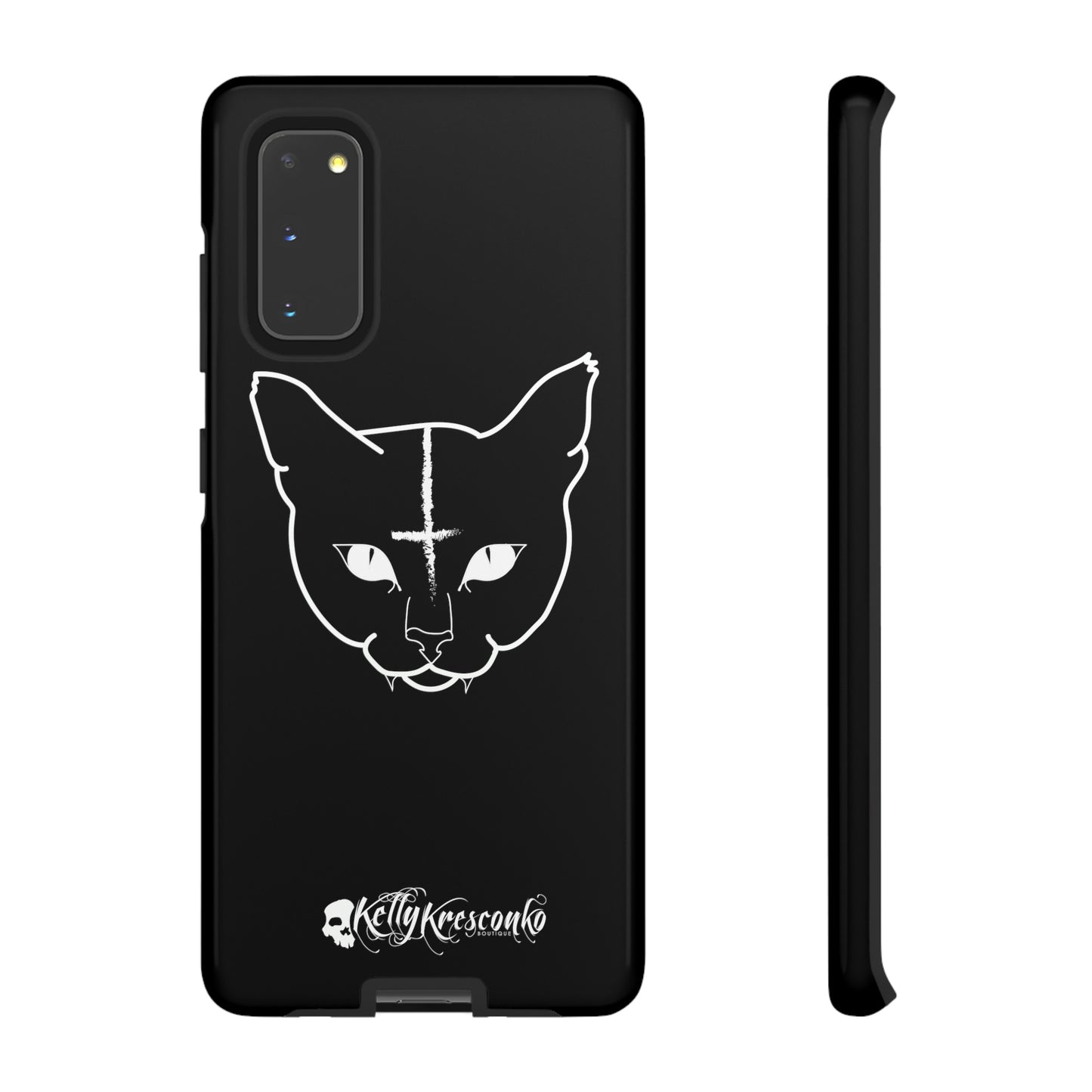 Hell Cat Phone Case (40 different sizes to choose from)