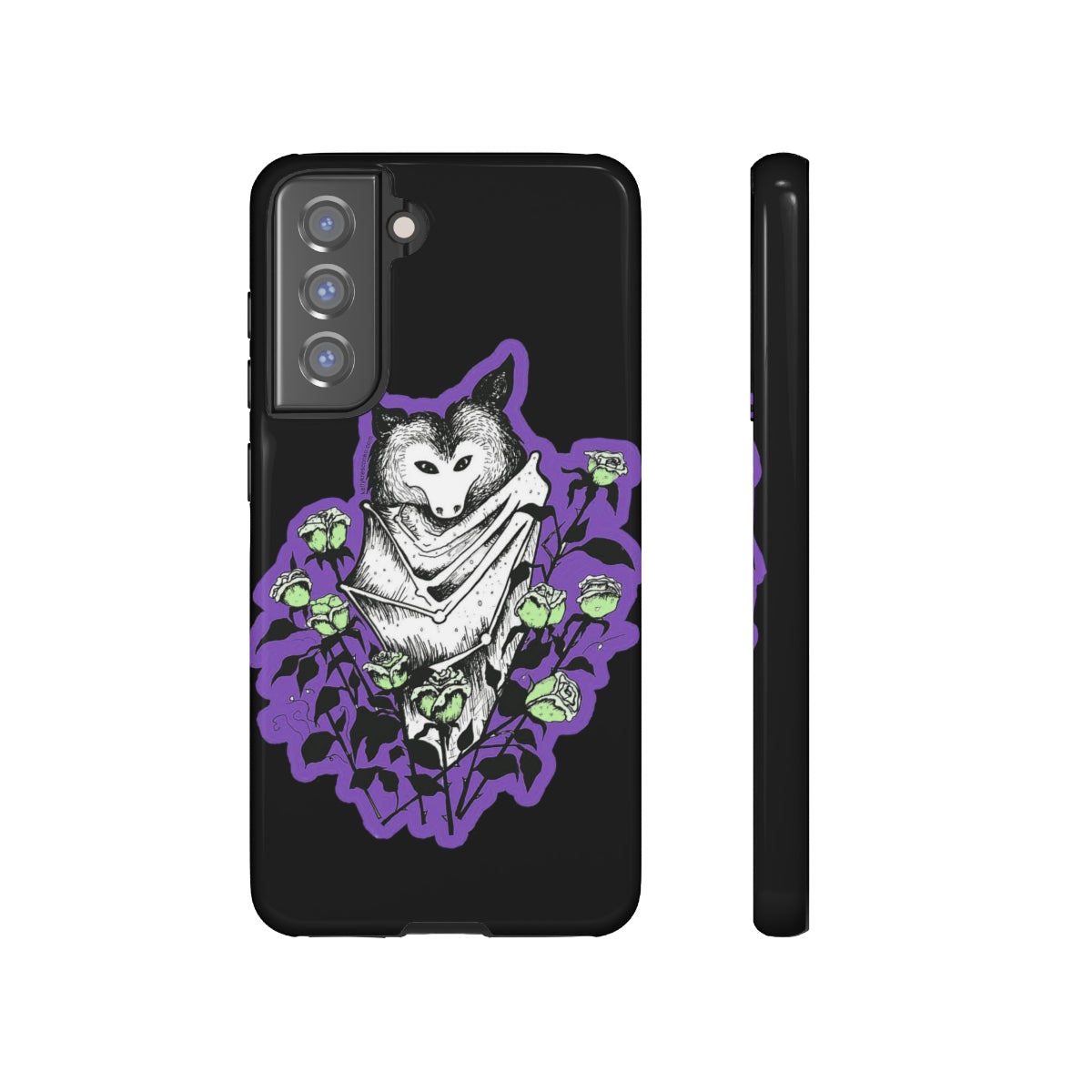 Blue Batty Phone Case