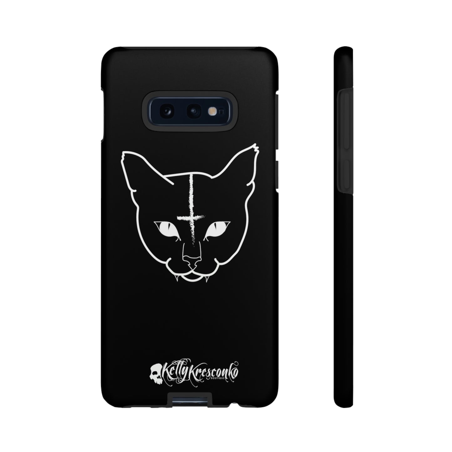 Hell Cat Phone Case (40 different sizes to choose from)