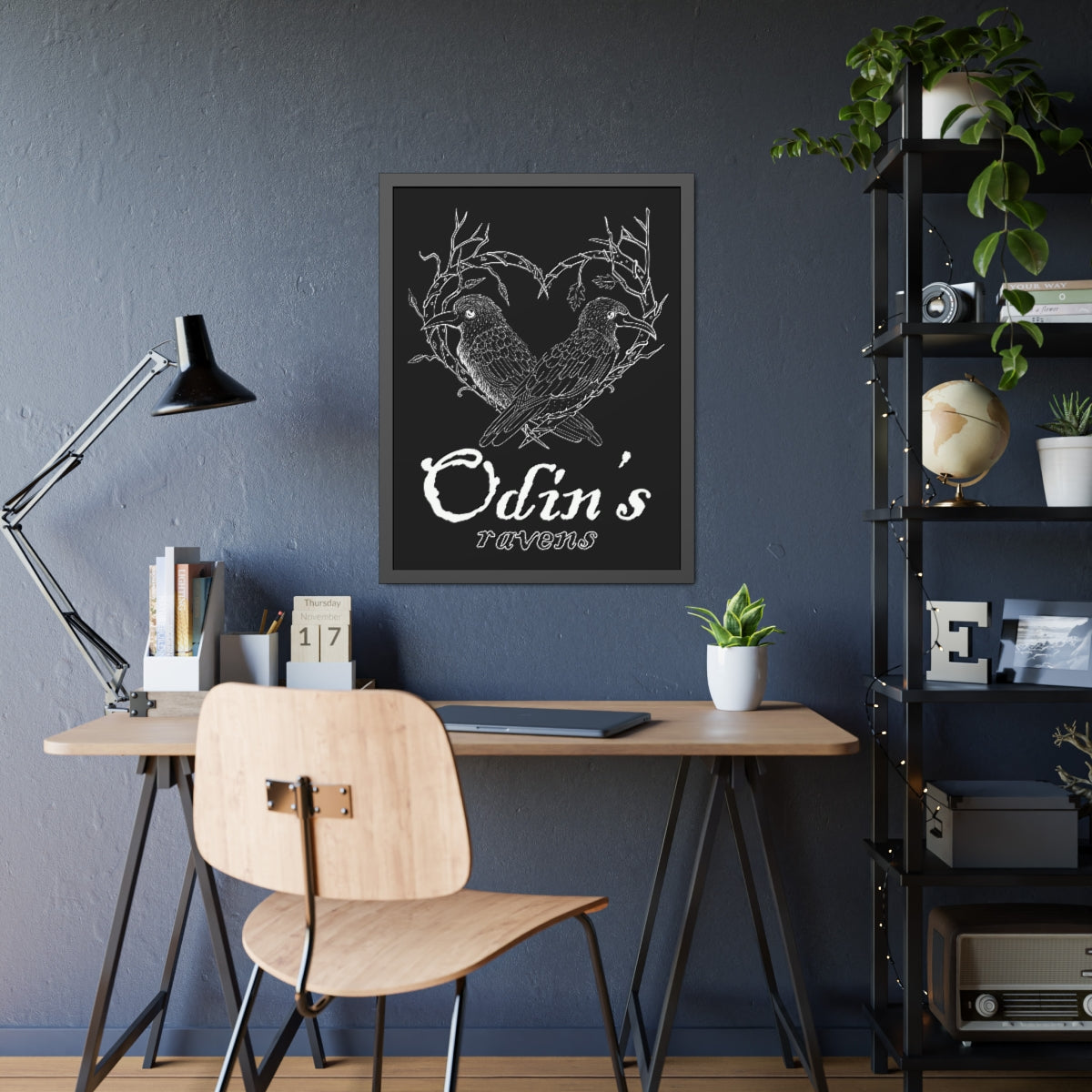 Odin's Ravens Framed Posters