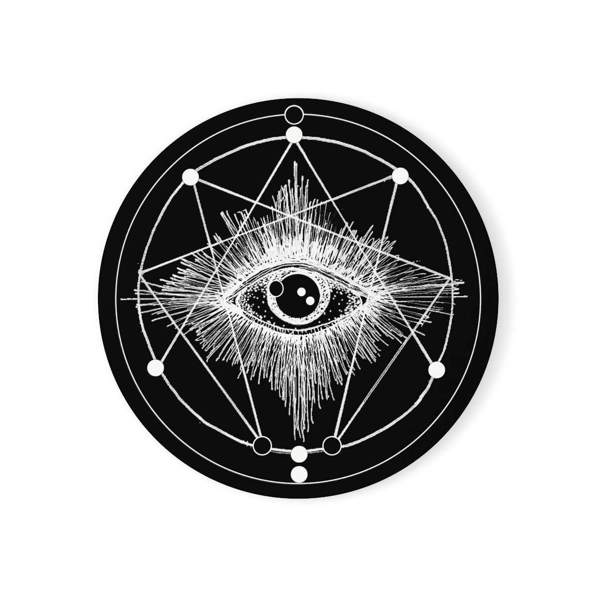 ENLIGHTENMENT Cork Back Coaster