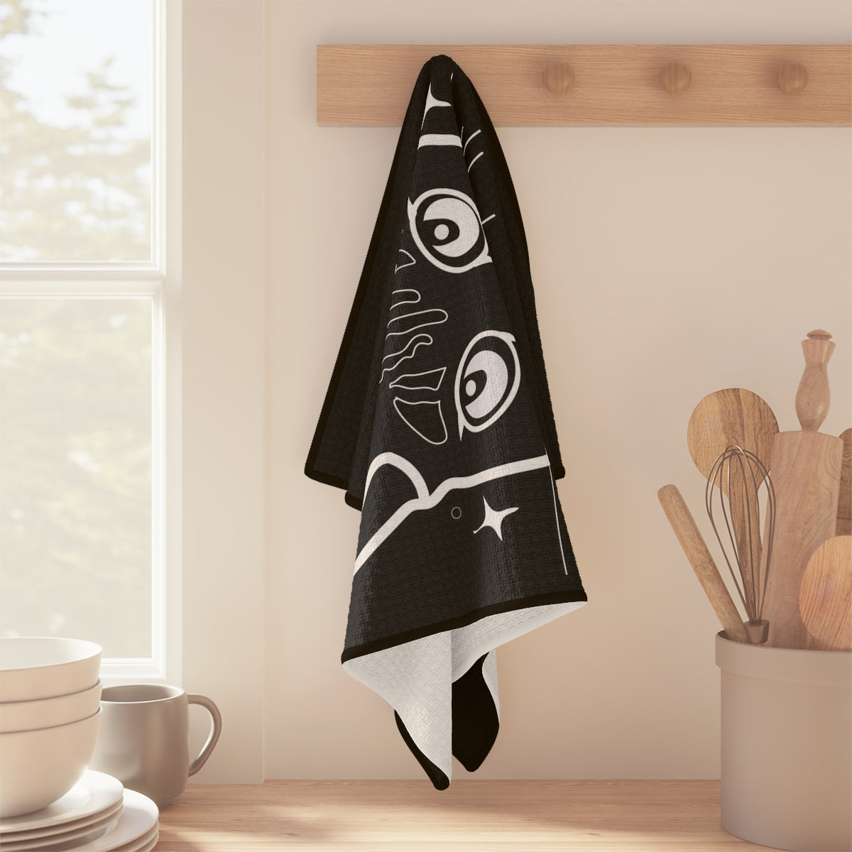 Kitty Tea Time Towel