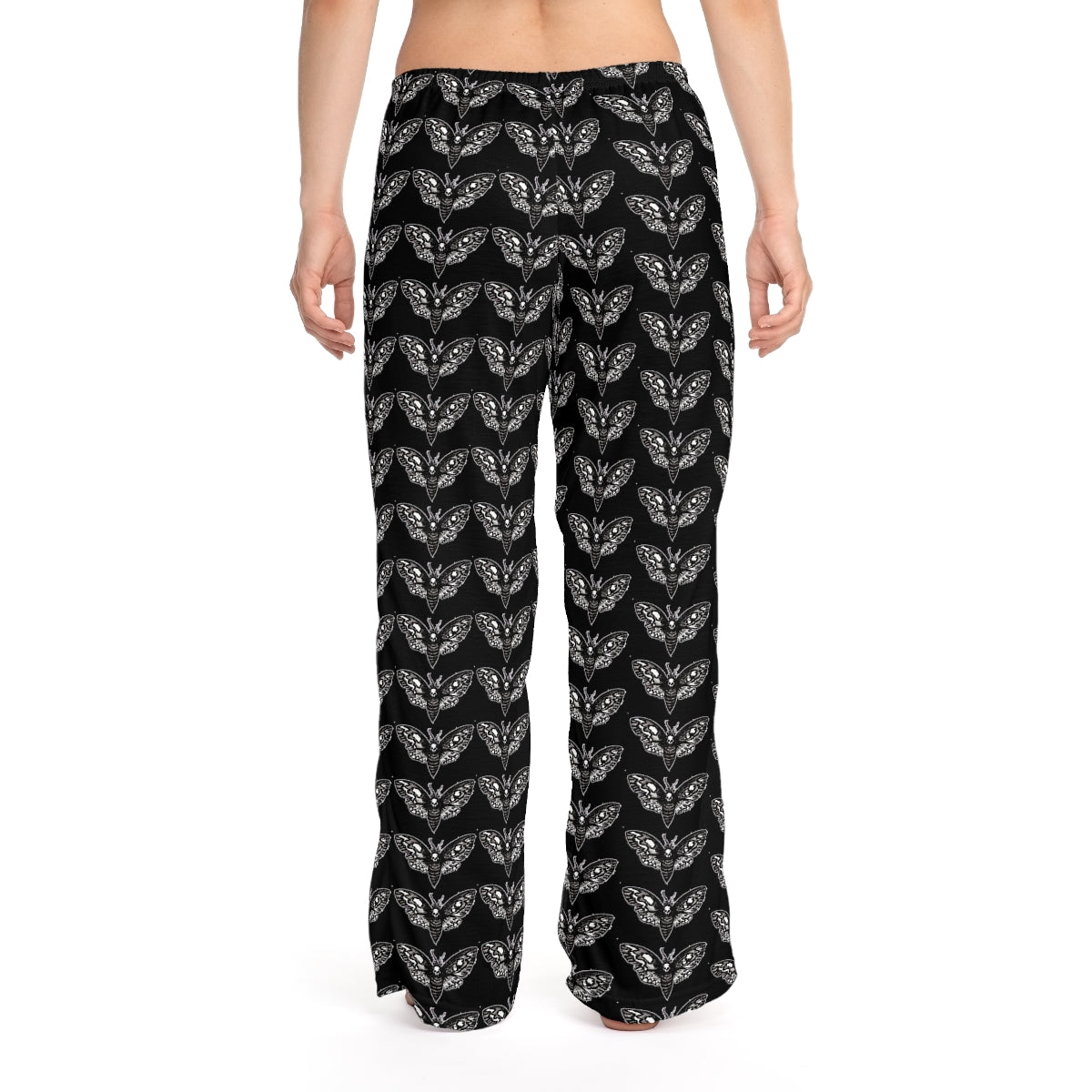 *DeathMoth* By Kelly Kresconko Pajama Pants