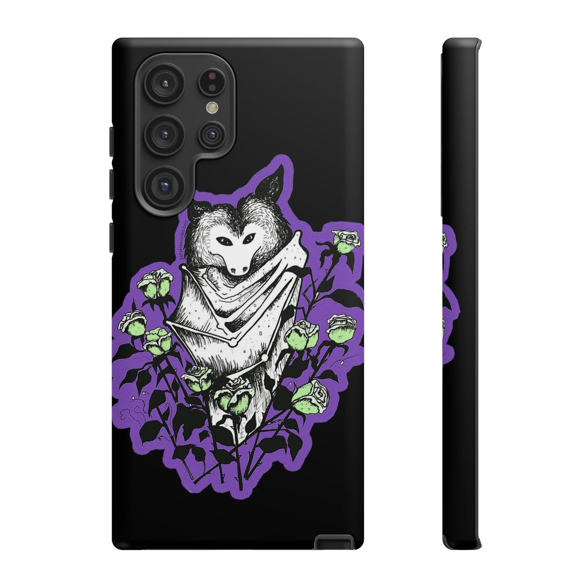 Blue Batty Phone Case