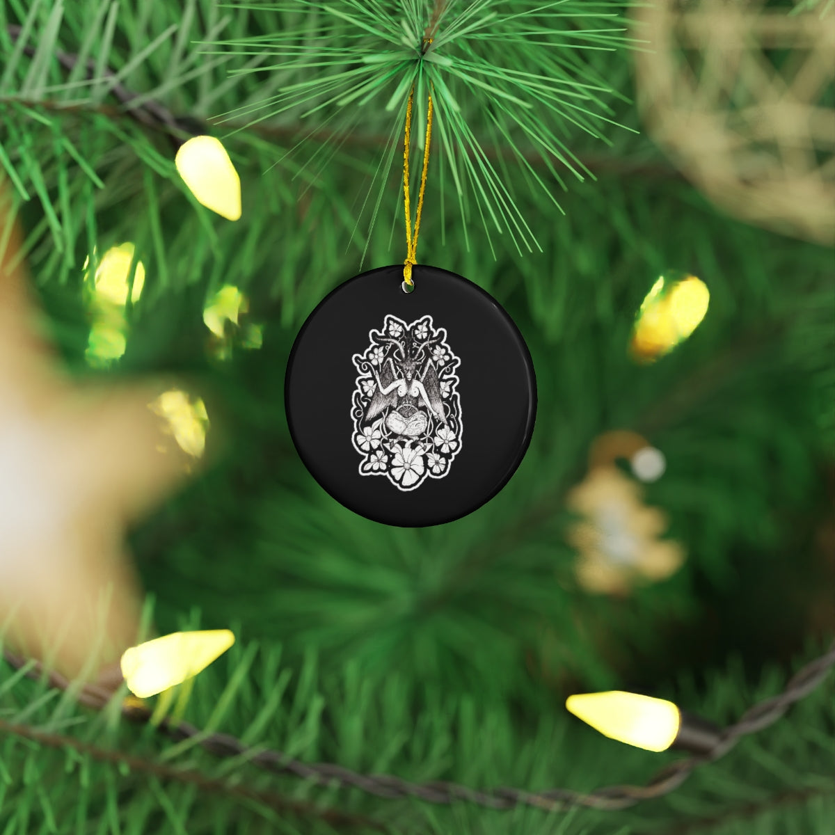 BAPHOMET Ceramic Ornaments