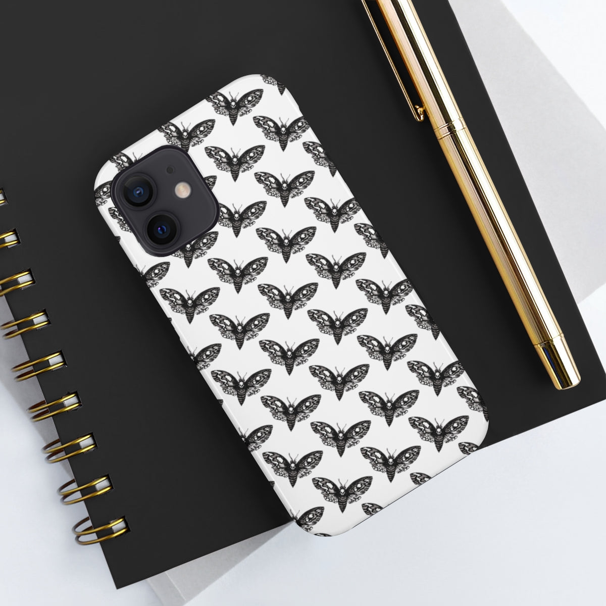 DeathMoth by Kelly Kresconko Phone Case