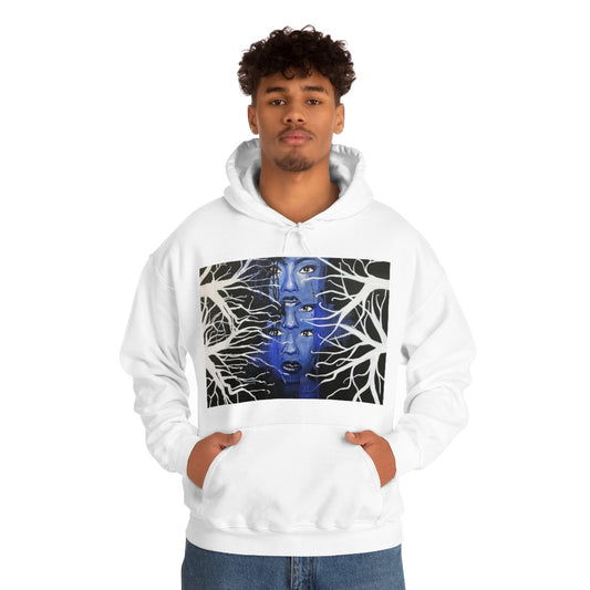 Unisex Heavy Blend™ Hooded Sweatshirt Painting by Kelly Kresconko