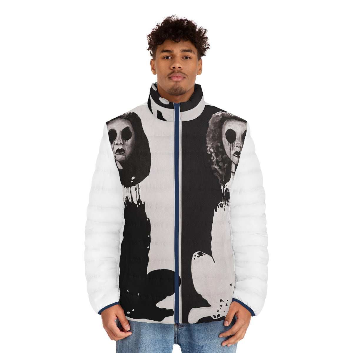 Men's Puffer Jacket (AOP)