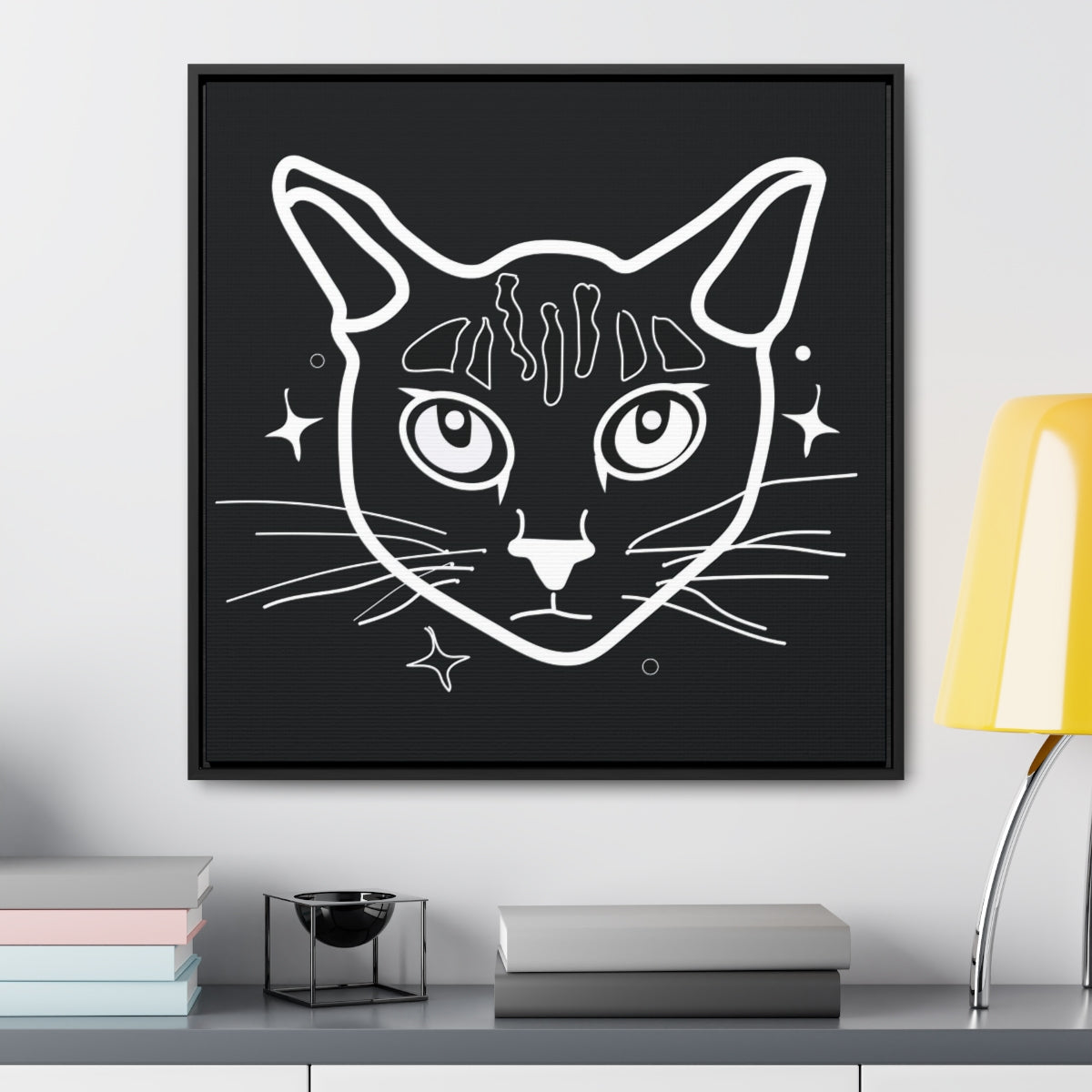 Good Kitty Gallery Canvas Wraps, Square Frame