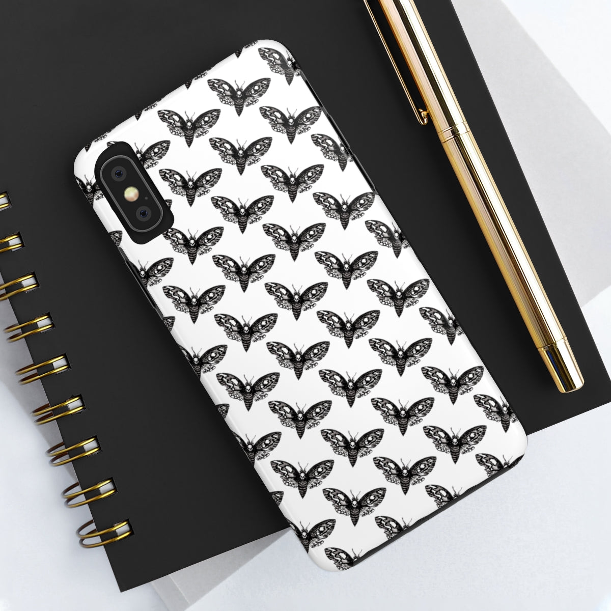 DeathMoth by Kelly Kresconko Phone Case