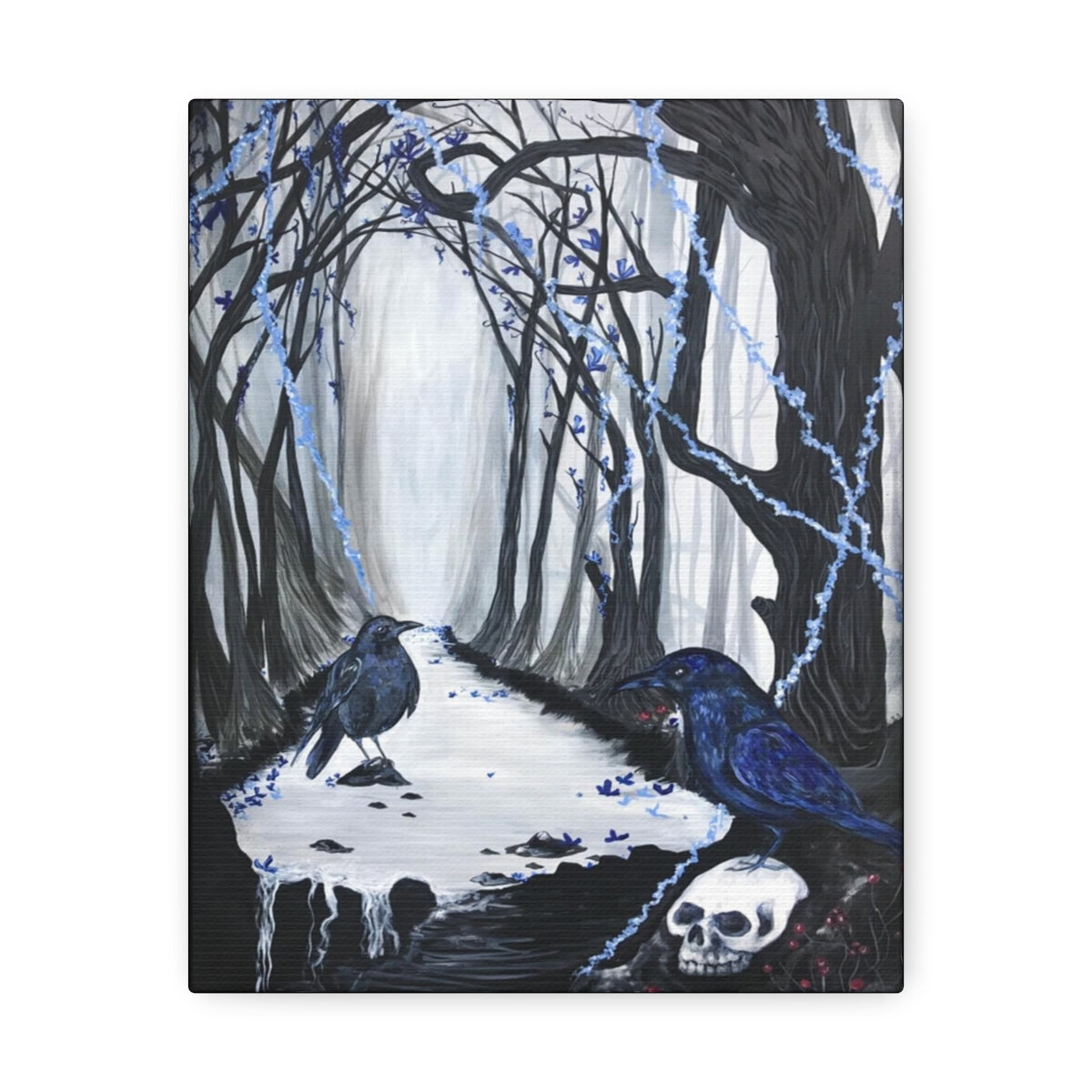 "Every Tear One Day Dries"  Painting by Kelly Kresconko PRINT on Gallery Wrapped Canvas