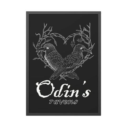 Odin's Ravens Framed Posters
