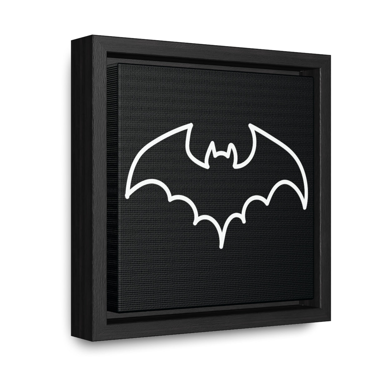 "Bat" by Kelly Kresconko Gallery Canvas Wrapped,  Framed