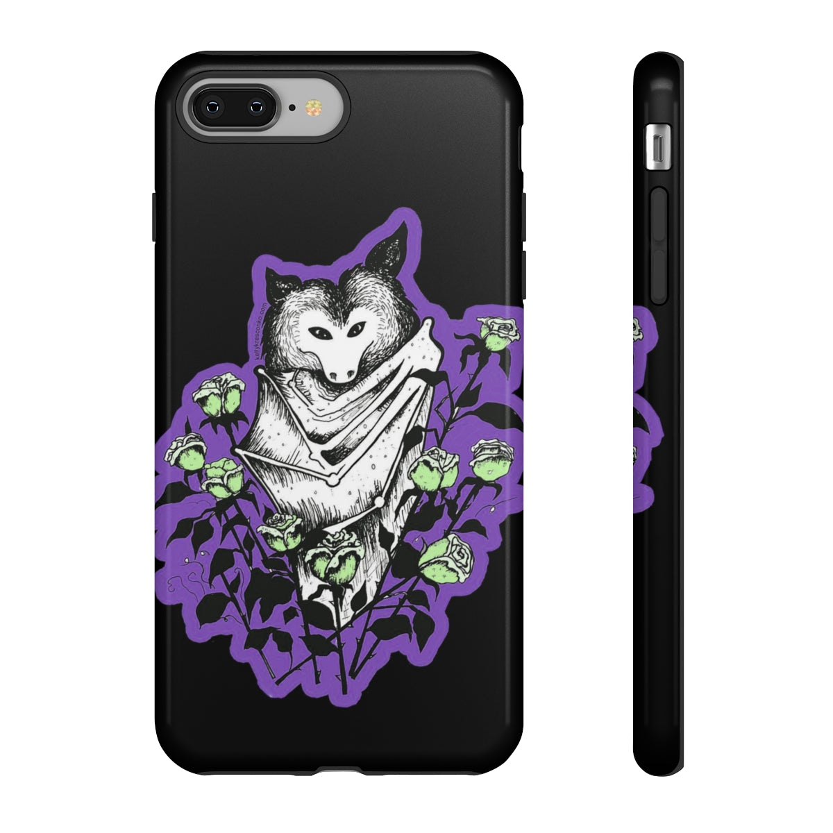 Blue Batty Phone Case