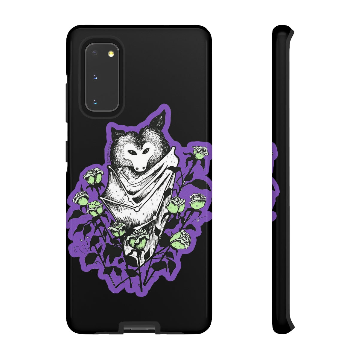 Blue Batty Phone Case