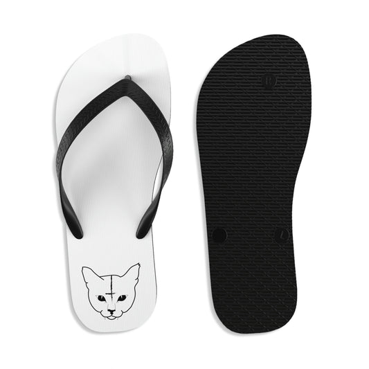 Hell Cat Unisex Flip-Flops