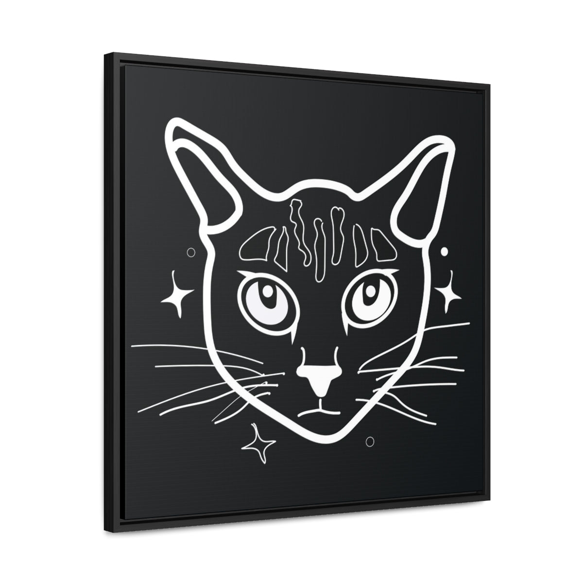 Good Kitty Gallery Canvas Wraps, Square Frame