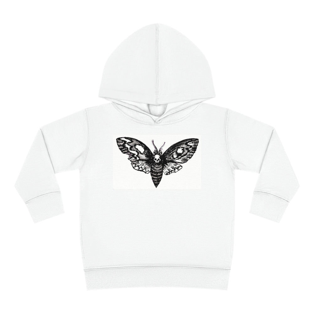 Toddler Pullover Fleece Hoodie Kelly Kresconko Death Head Moth