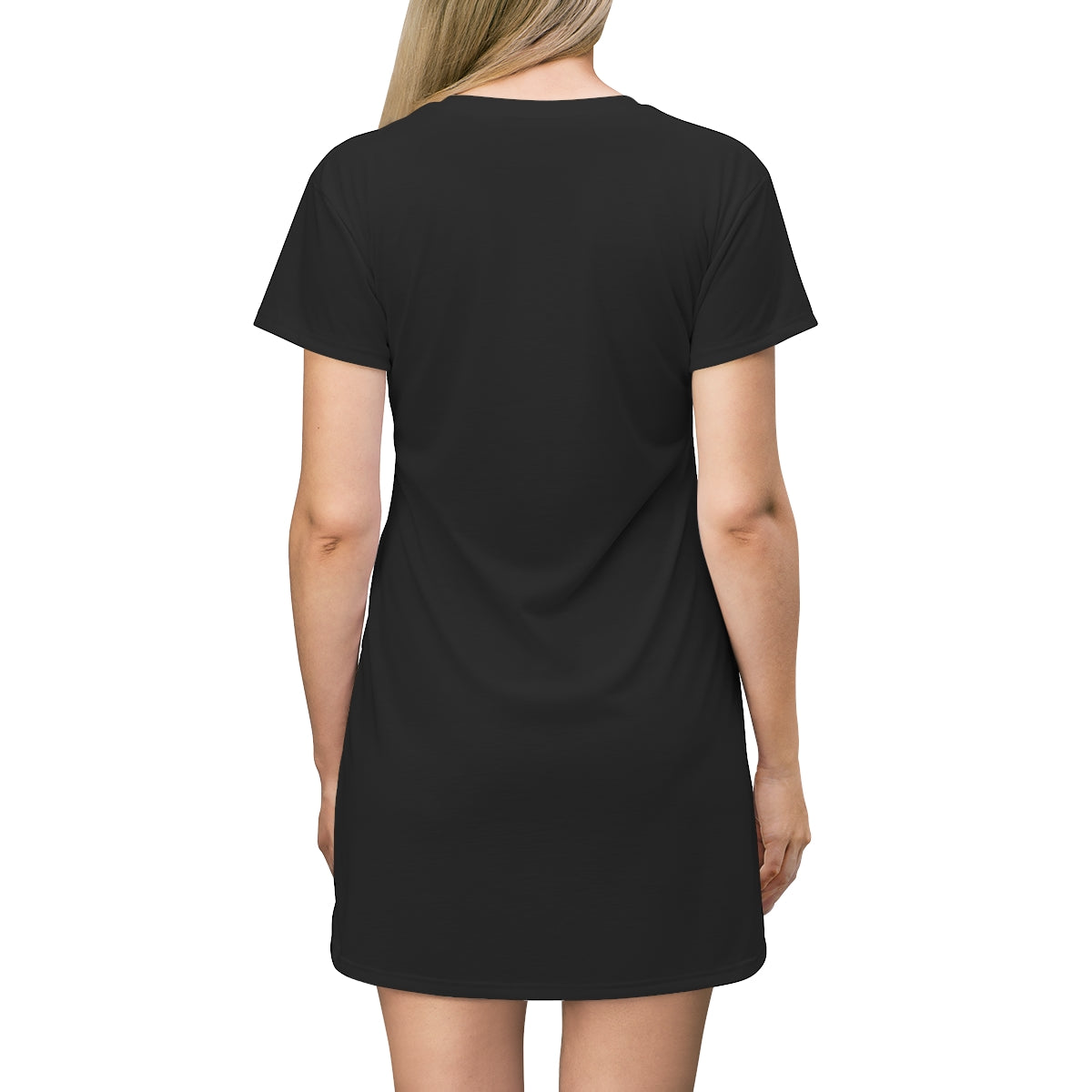 Black DeathMoth T-Shirt Dress