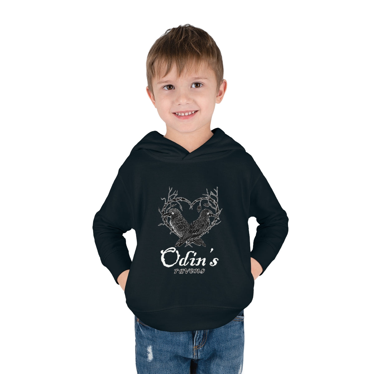 Odin's Ravens Toddler Pullover Fleece Hoodie