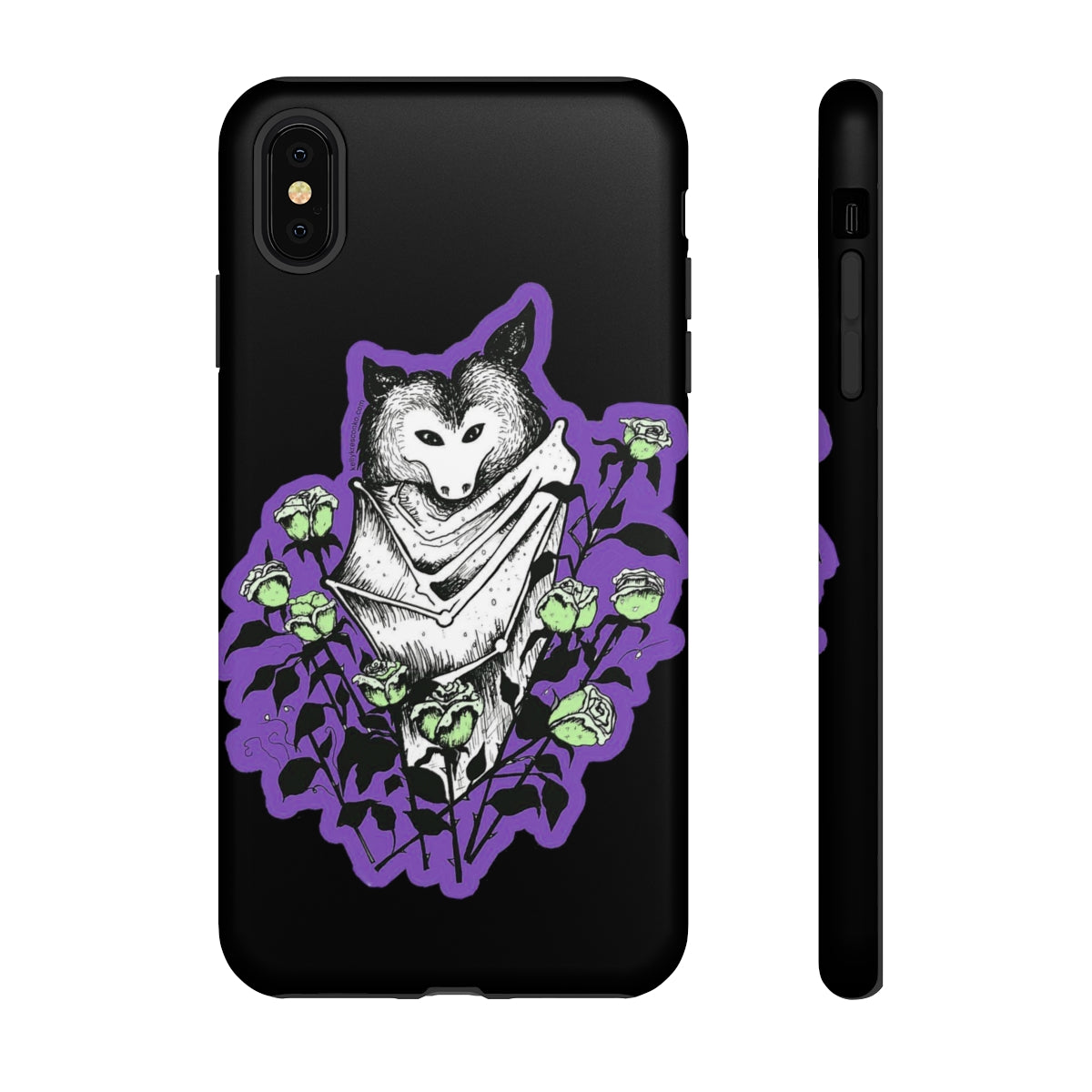 Blue Batty Phone Case