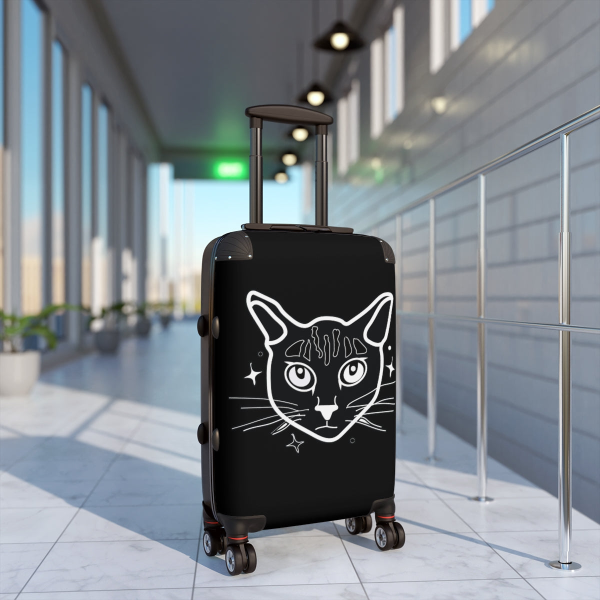 Kitty Face Suitcase