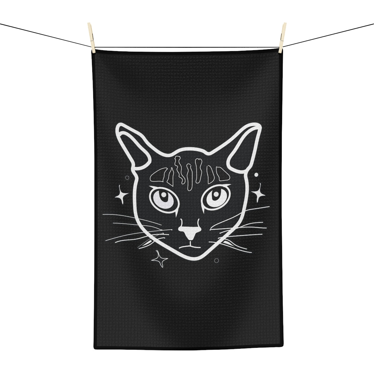 Kitty Tea Time Towel
