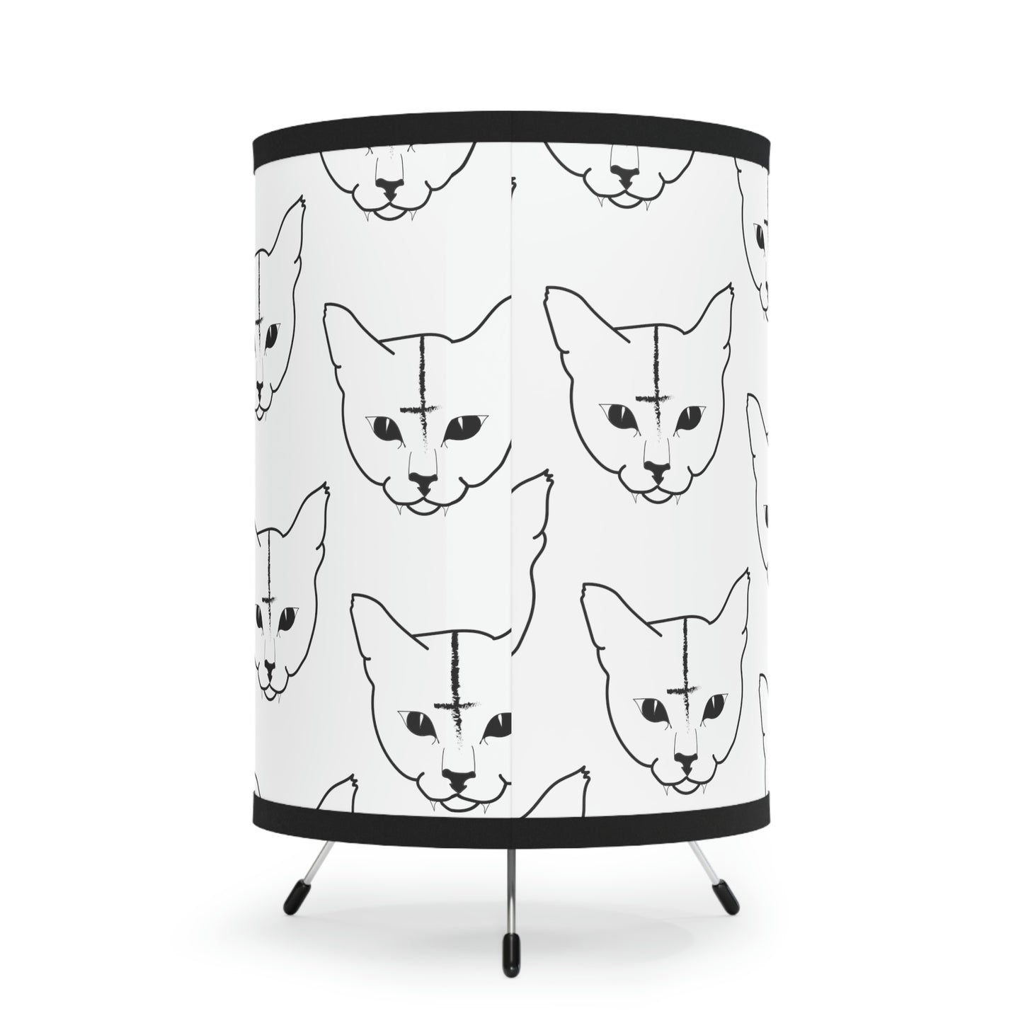 Hell O'Kitty Lamp with High-Res Printed Shade, US\CA plug
