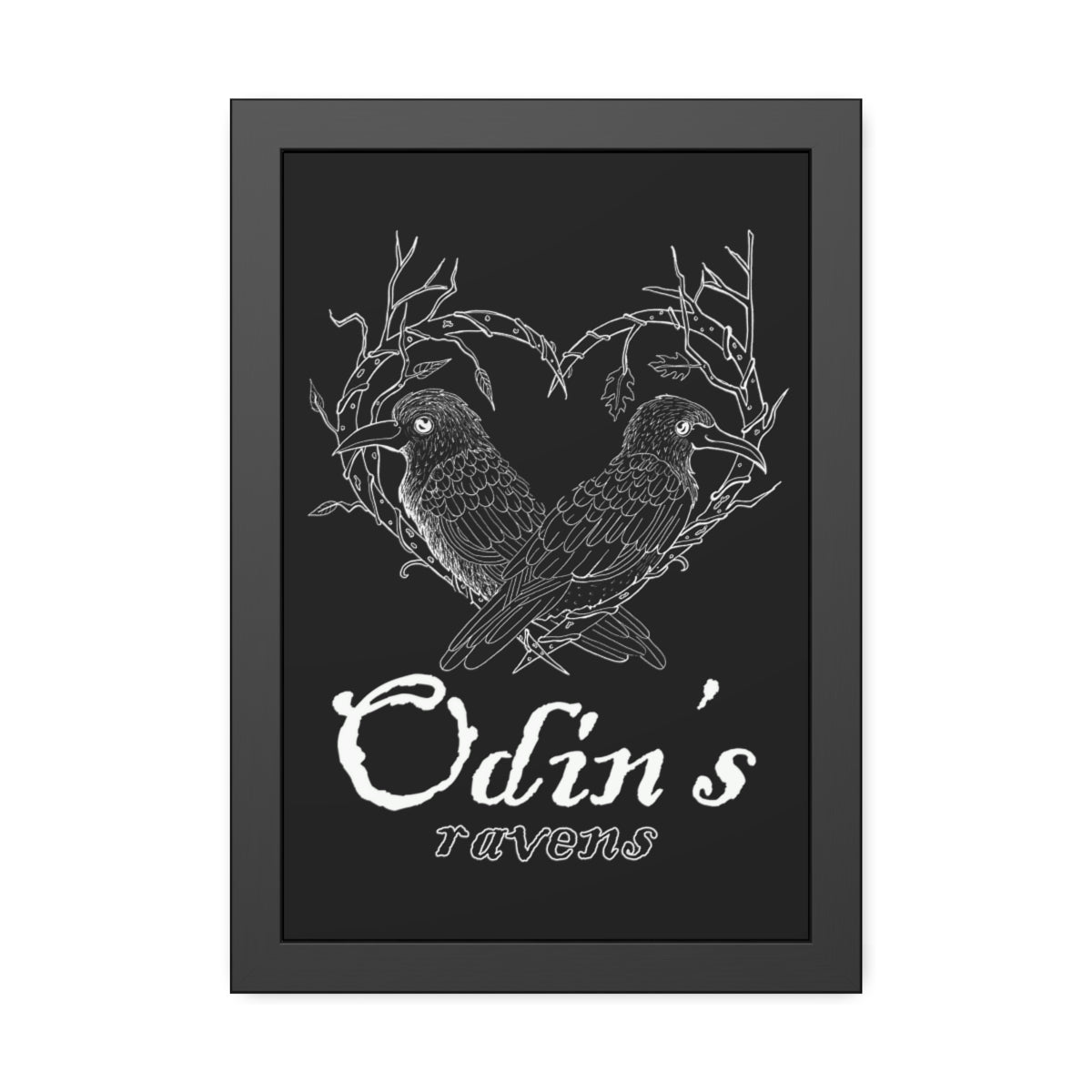 Odin's Ravens Framed Posters