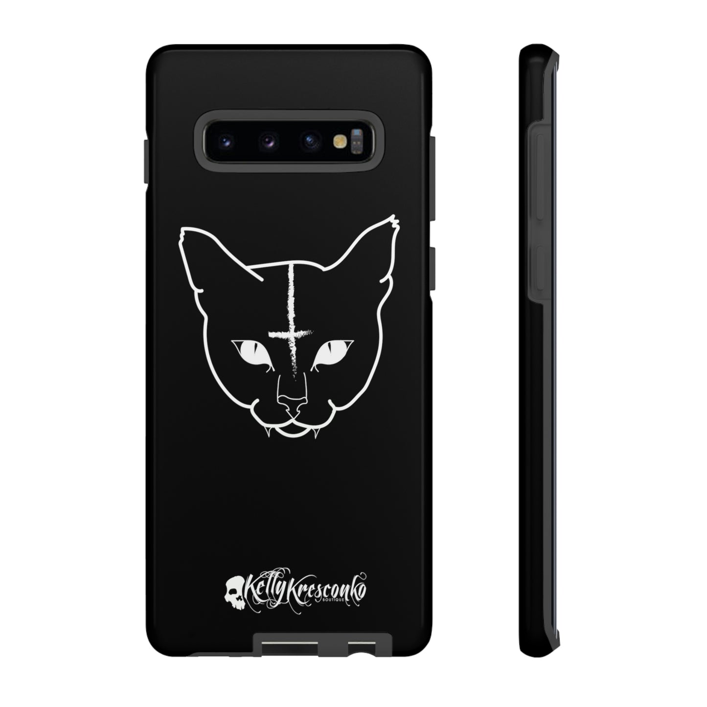 Hell Cat Phone Case (40 different sizes to choose from)