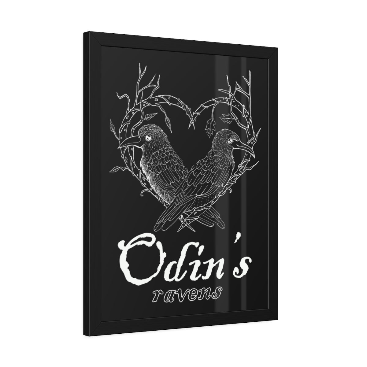 Odin's Ravens Framed Posters