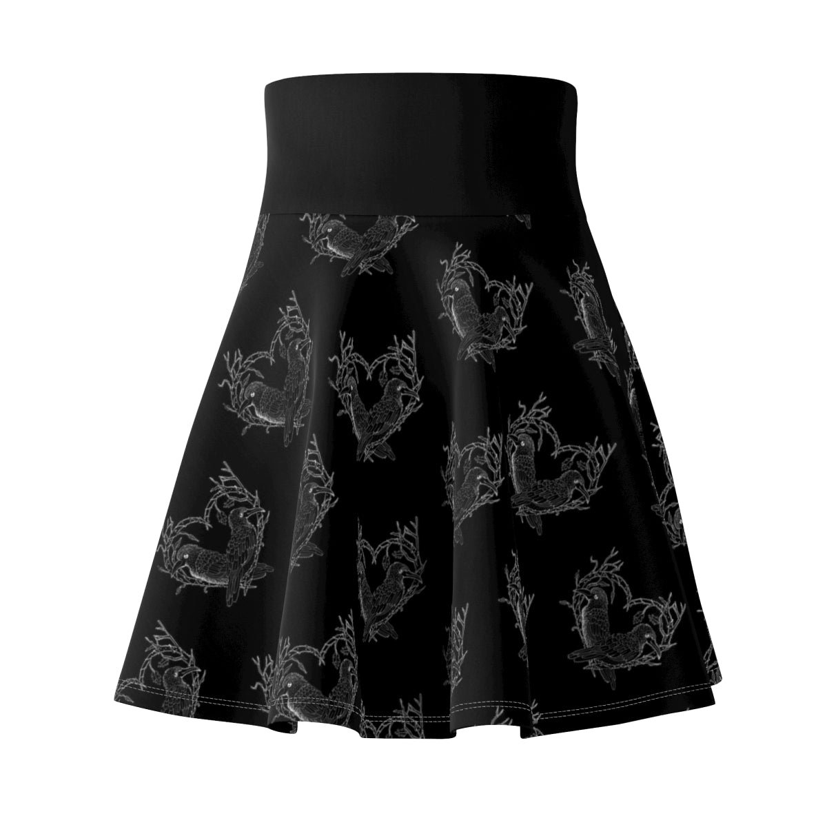 CURVY-Odin's Ravens Skirt 1x-2x