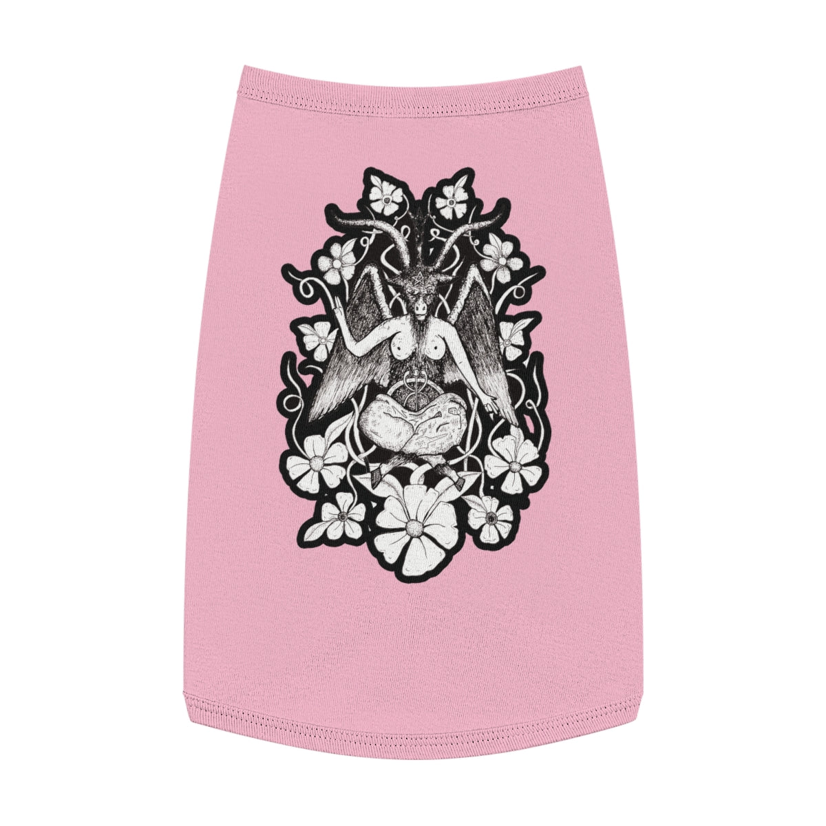 "Baphomet by Kelly Kresconko" Illustrated Pet Tank Top