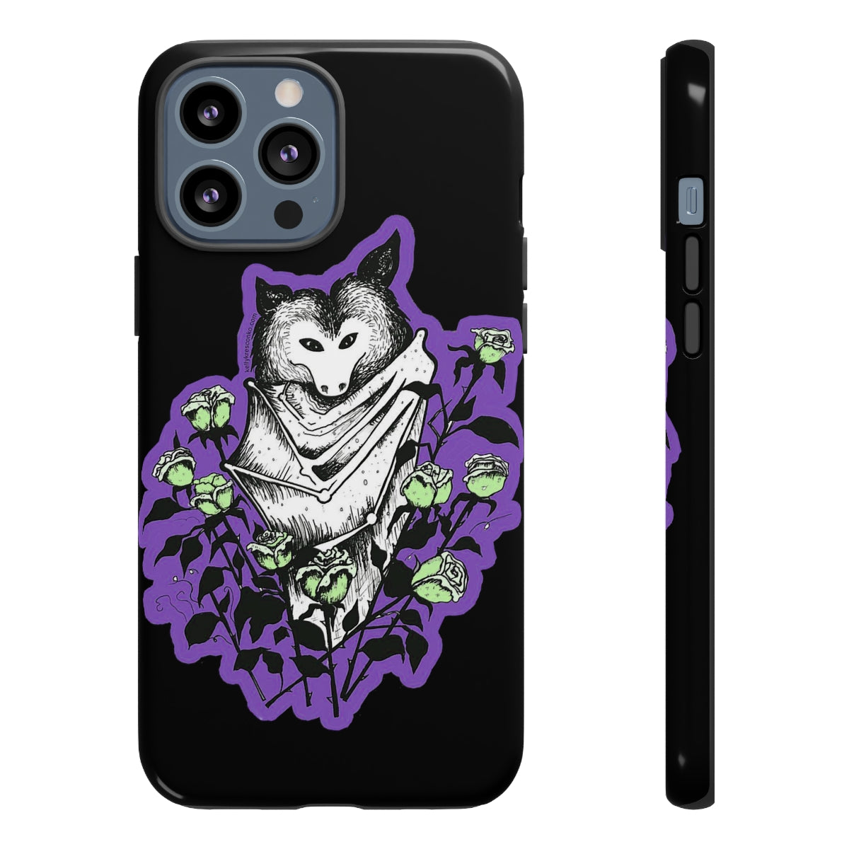 Blue Batty Phone Case