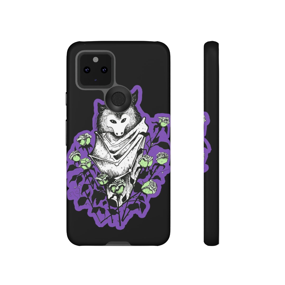 Blue Batty Phone Case