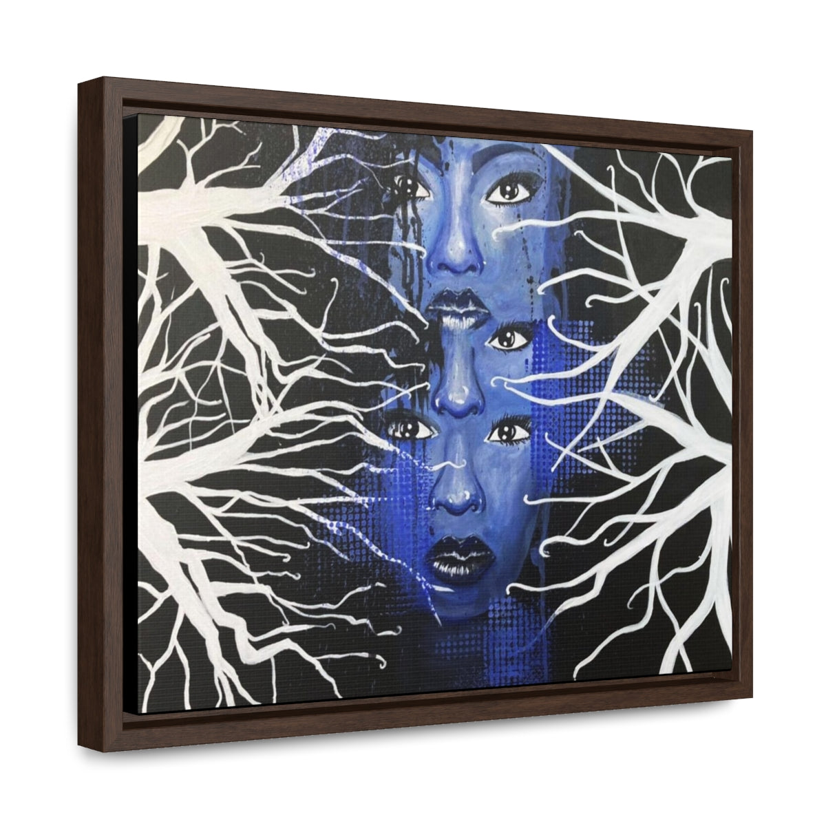 "Untitled" Painting by Kelly Kresconko PRINT on Gallery Canvas Wraps, Horizontal Frame