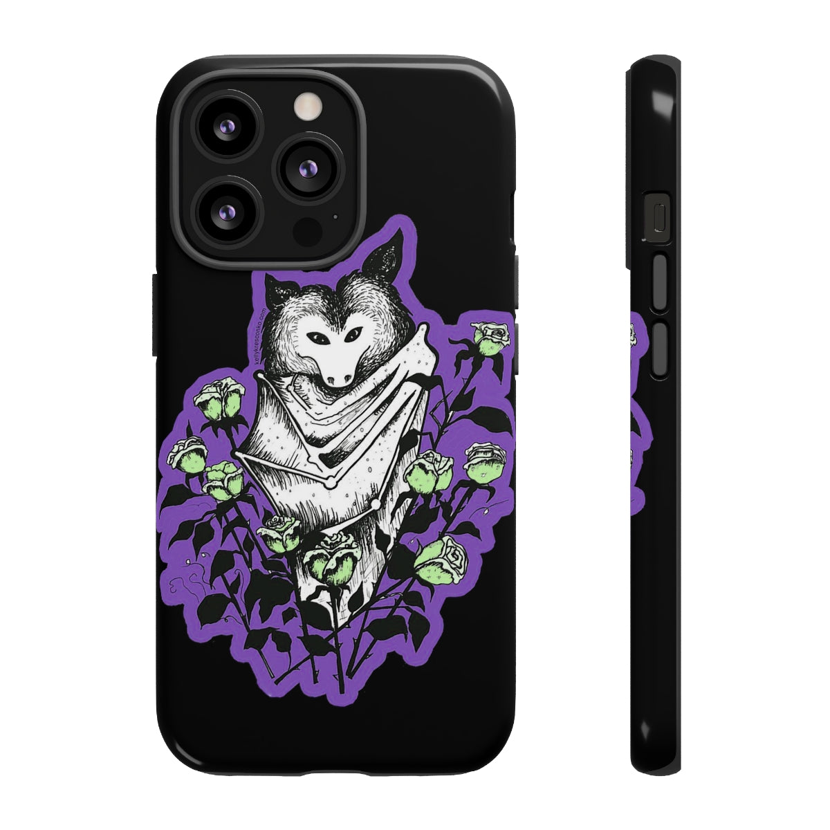 Blue Batty Phone Case