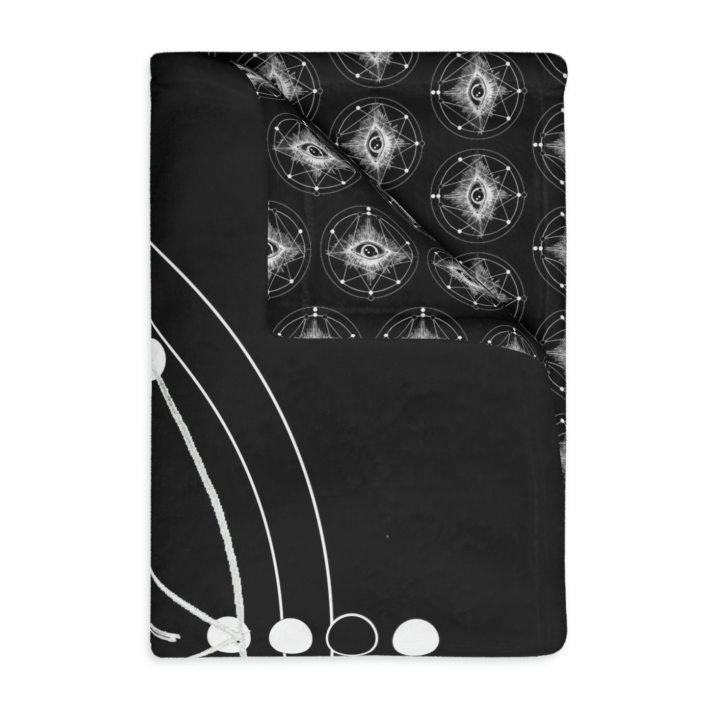 "Enlightenment" Velveteen Minky Blanket (Two-sided print)