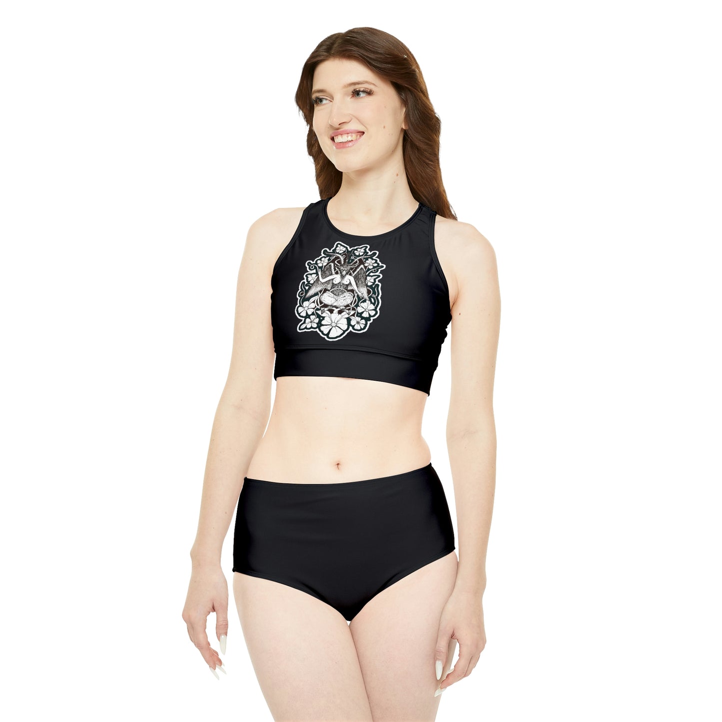Baphomet Luxe Sporty Bikini Set