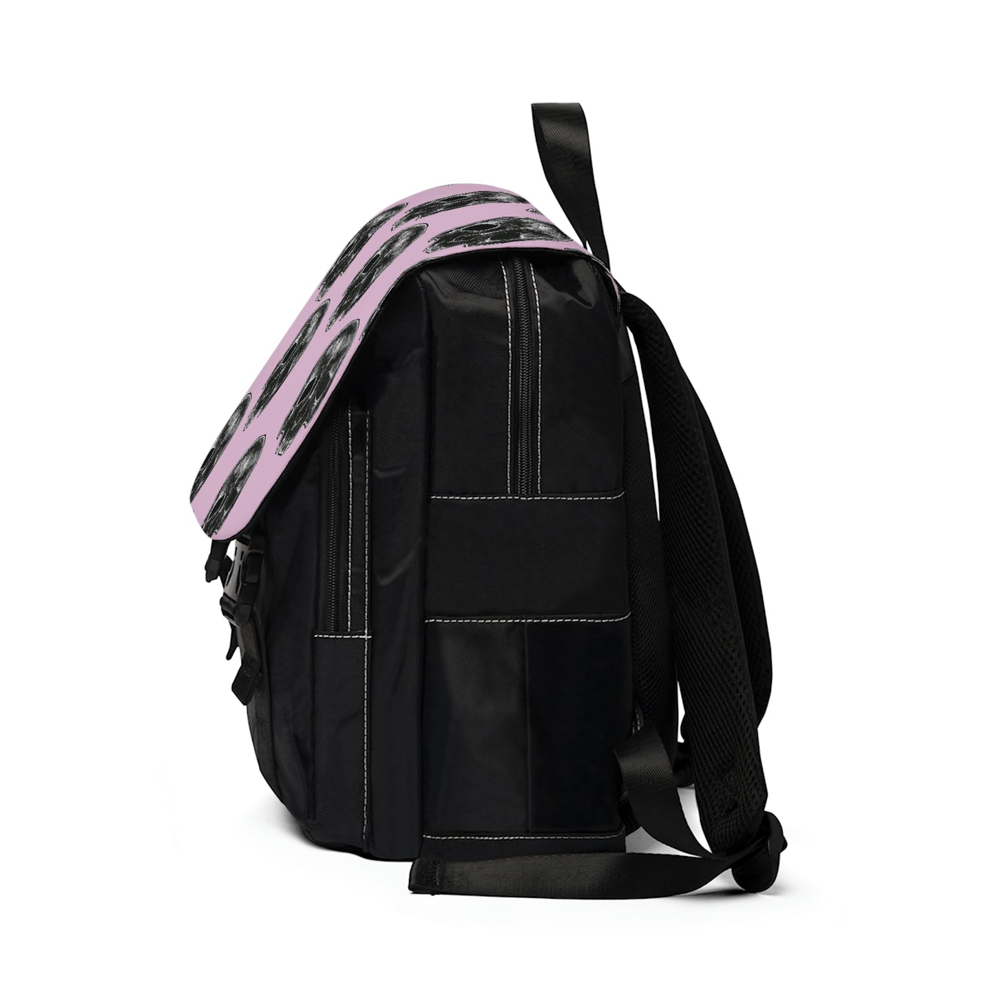 Cute Pink Skull Shoulder Backpack